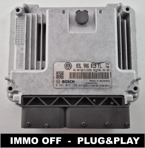 Centralina motore 03L906018FL 0281017156 Seat Altea XL 2.0 TDI  IMMO OFF