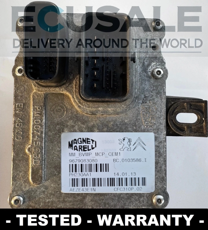 TCU 9679083080 BC0103586I Citroen Peugeot Calculateur TCU Transmission boîte