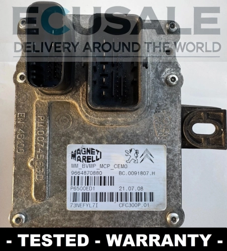 TCU 9664870880 BC0091807H Citroen Peugeot Centralita de la caja de cambios PSA
