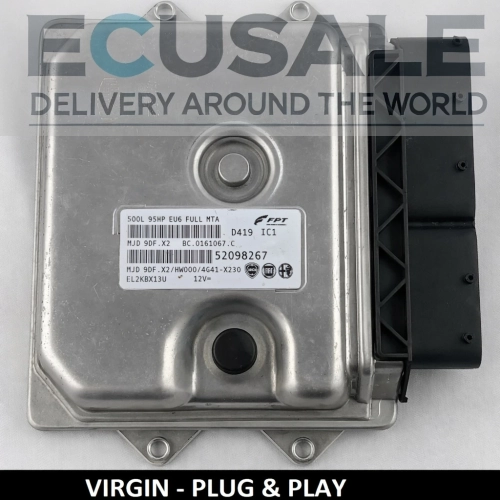 Centralita de motor 52098267 MJD9DF.X2 Fiat 500L 1.3 Multijet VIRGIN PLUG&amp;amp;amp;PLAY
