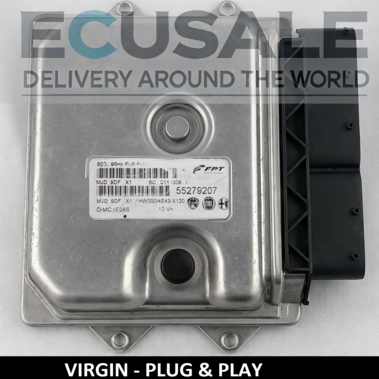 Centralina do motor 55279207 MJD9DFX1 Fiat 500L 1.3 Multijet VIRGIN PLUG&amp;amp;amp;PLAY