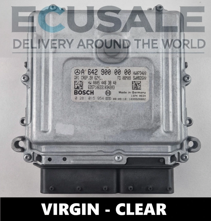 Calculateur moteur A6429000000 0281015954 Mercedes GL X164 3.0 CDI OM642 VIRGIN