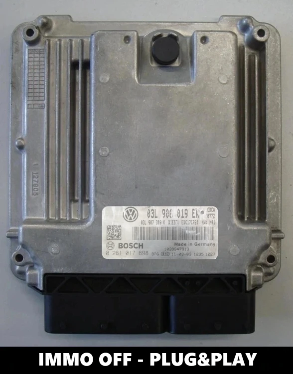 03L906019EK 0281017698 sterownik silnika Bosch VW Amarok 2.0 TDI