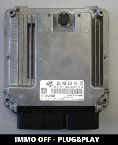 03L906019FA 0281018004 sterownik silnika Bosch VW Amarok 2.0 TDI