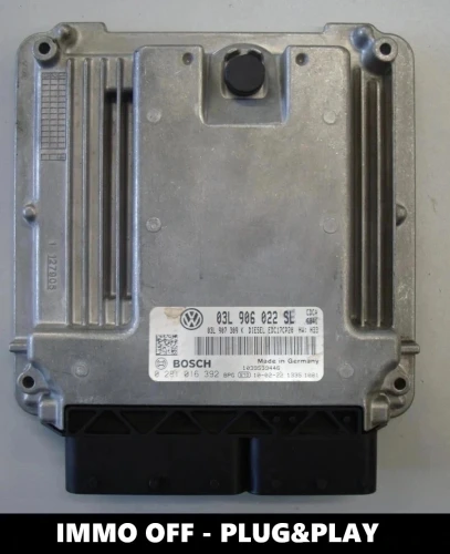 03L906022SL 0281016392 calculateur moteur Bosch VW Amarok 2.0 TDI
