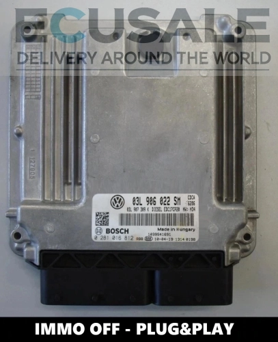 Centralina do motor 0281016812 03L906022SM ECU Amarok 2.0 TDI IMMO OFF