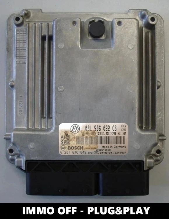 03L906022CS 0281016049 centralina do motor Bosch VW Amarok 2.0 TDI