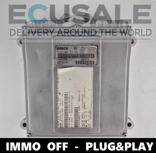 Centralina de motor 0281001537 500332361 Iveco Daily 2.8 IMMO OFF Plug &amp; Play – unidade testada