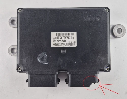 A0015456916 G2T60174HDZE calculateur de boîte de vitesses Smart fortwo 451