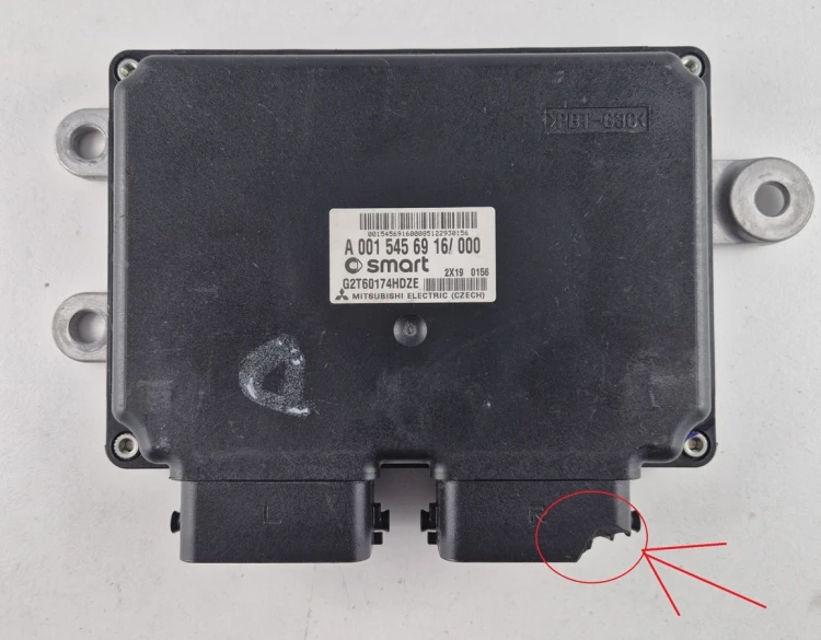 A0015456916 G2T60174HDZE centralina cambio Smart fortwo 451