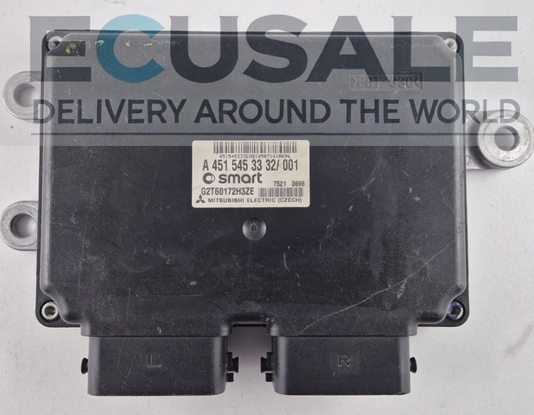 A4515453332 Calculateur TCU Transmission boîte Smart Fortwo 451 TCU G2T60172H3ZE