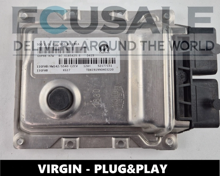 Centralina do motor Fiat 500 1.0 Hybrid 52177151 BC.0185425.E VIRGIN Plug&amp;amp;amp;Play