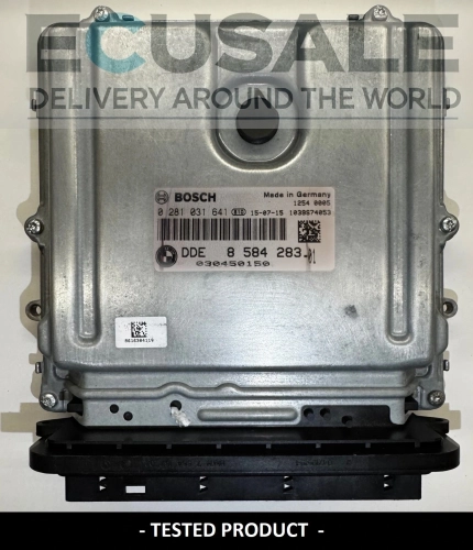 Centralita de motor BMW 8584283 0281031641 2.0 Diesel N47 DPF ECU DDE