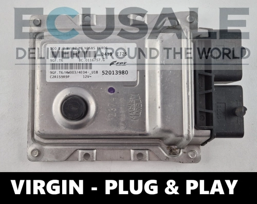 Calculateur moteur 52013980 9GF.T6 BC0116757G FIAT 500 1.2 8V EURO6 VIRGIN Plug&amp;amp;amp;Play