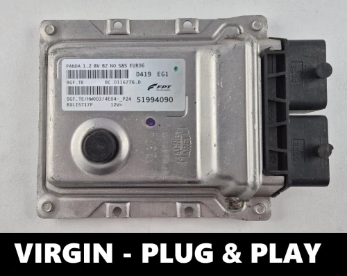 51994090 9GF.TE Motorsteuergerät Fiat Panda 1.2 8V