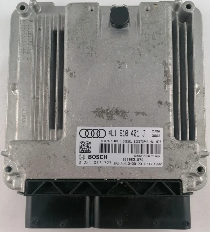 0281017727 4L1910401J Motorsteuergerät Bosch EDC17CP44 Audi Q7 3.0 TDI