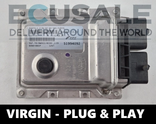 51994092 9GF.TH Calculateur moteur Fiat Punto 1.2 8V Euro 6 VIRGIN Plug and Play