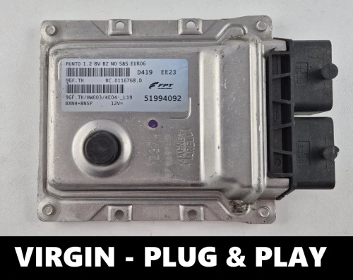 51994092 9GF.TH centralina do motor Fiat Punto 1.2 8V