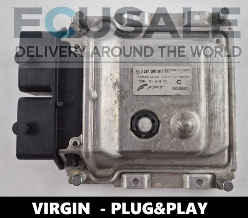 ECU 55249662 0261S07817 Fiat 500L 1.4 essence Calculateur moteur VIRGIN