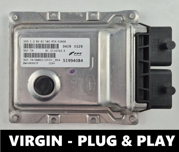 51994084 9GF.TA centralina do motor Fiat 500 1.2