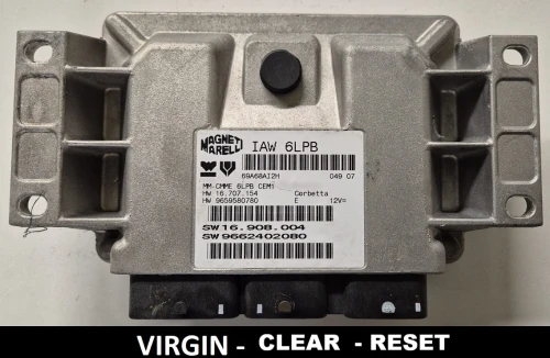 9662402080 9659580780 centralina do motor Magneti Marelli IAW 6LPB Peugeot Citroën Virgin