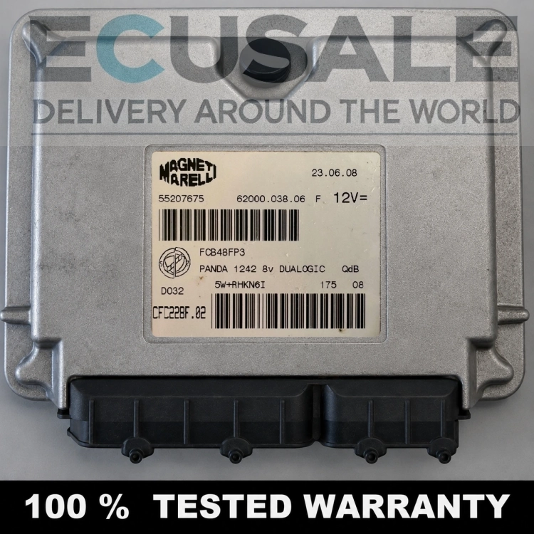 Centralita de la caja de cambios Fiat Panda II 55207675