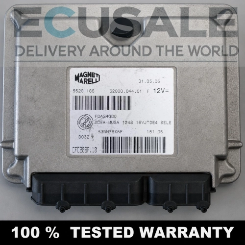 Calculateur TCU Transmission boîte Controller Fiat Idea Lancia Musa 55201188 CFC208F.10 Magneti Marelli