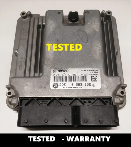 8583152 0281031391 centralina motore BMW 3.0 Diesel DDE8583152 X5 F15