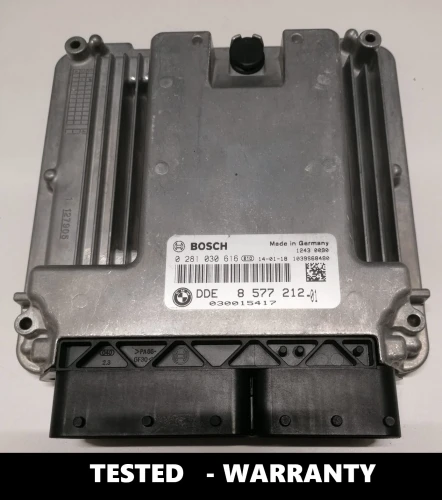 8577212 0281030616 sterownik silnika BMW 3.0 Diesel DDE8577212 F10 / F11 / X5 F15