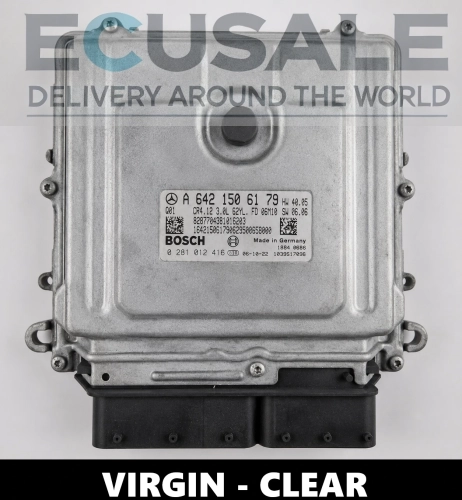 Calculateur moteur Mercedes A6421506179 Bosch 0281012416 CR4.12 OM642 3.0 CDI VIRGIN