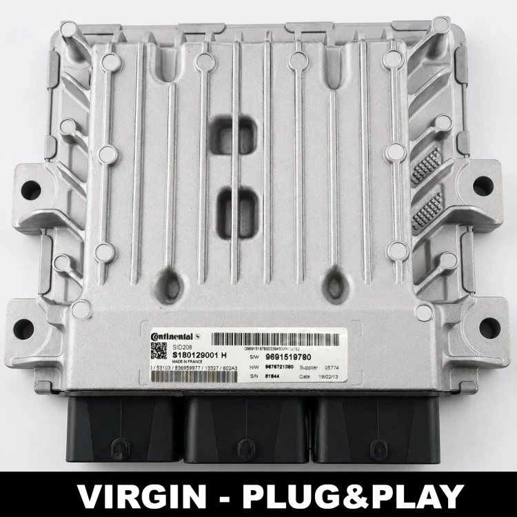S180129001H 9691519780 centralina do motor SID208 Peugeot Boxer Citroën Jumper 2.2 HDi