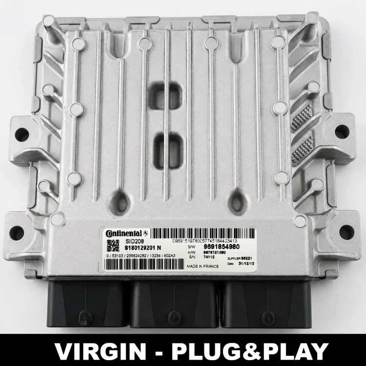 S180129201N 9691854980 centralina do motor SID208 Peugeot Boxer Citroën Jumper 2.2 HDi