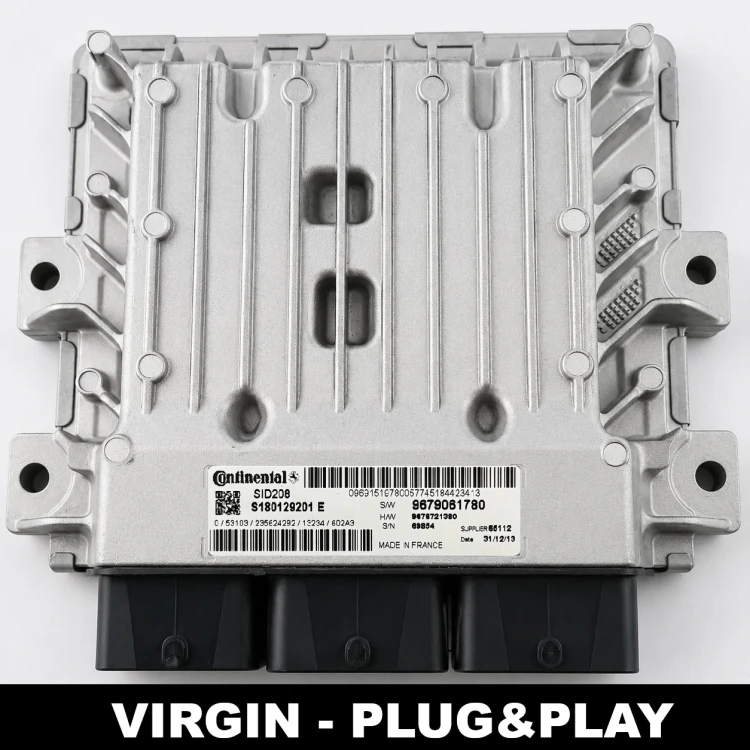 S180129201E 9679061780 Motorsteuergerät SID208 Peugeot Boxer Citroën Jumper 2.2 HDi