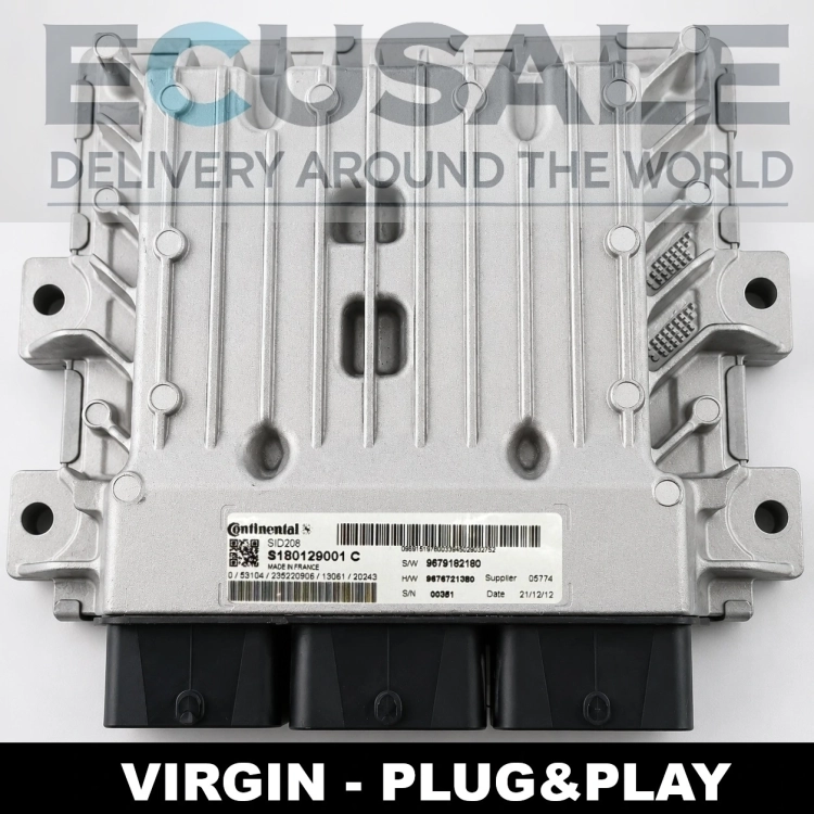 ECU SID208 S180129001C DUCATO JUMPER BOXER 9679182180 centralita de motor