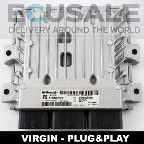 Centralita de Motor ecu SID208 S180129201C DUCATO JUMPER BOXER 9678936180