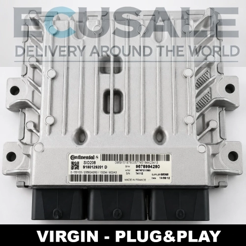 Calculateur Moteur ecu SID208 S180129201D DUCATO JUMPER BOXER 9678994280