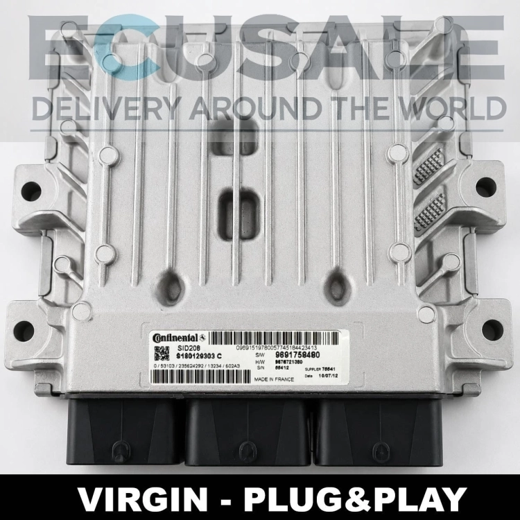 ecu SID208 S180129303C DUCATO JUMPER BOXER 9691758480 Centralita de Motor