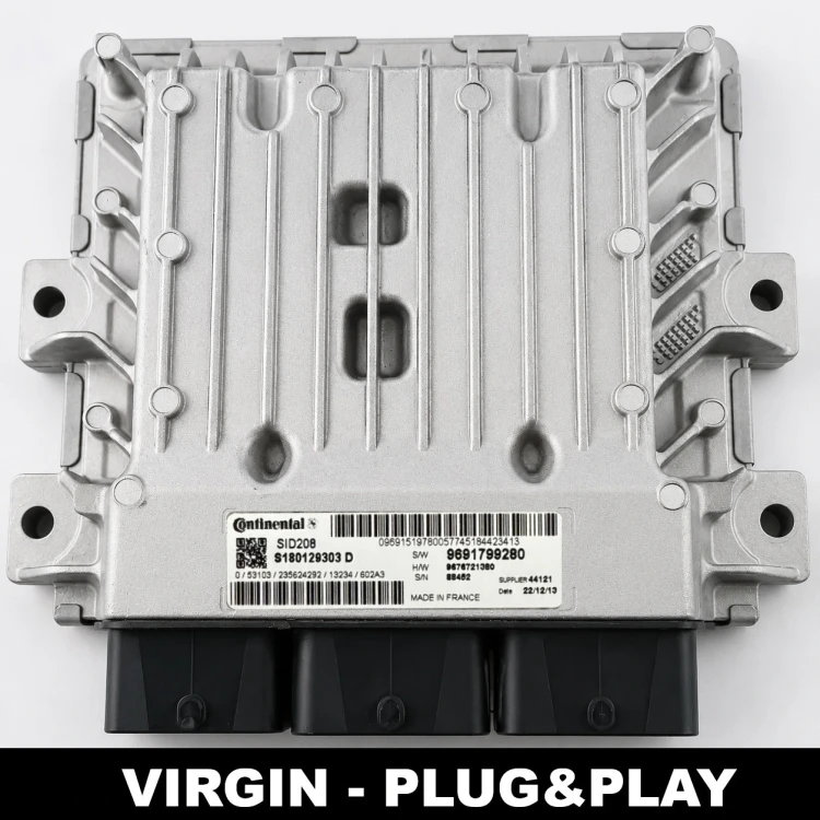 S180129303D 9691799280 centralina do motor SID208 Peugeot Boxer Citroën Jumper 2.2 HDi