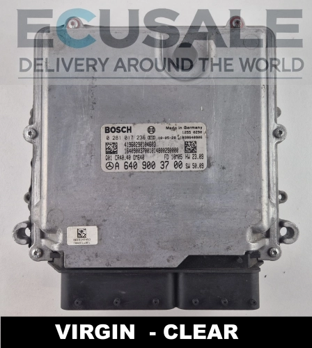 Calculateur moteur Bosch 0281017236 A6409003700 Mercedes B-Class W245 B200 CDI CR40 VIRGIN