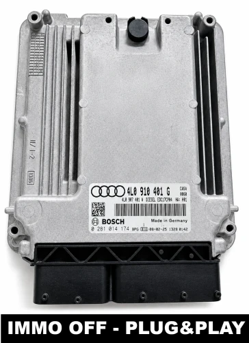 4L0910401G 0281014174 sterownik Audi Q7 3.0 TDI – IMMO OFF Plug and Play