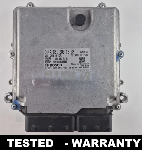 A6519001202 0281030555 centralina motor Mercedes-Benz 2.2 CDI OM651 ML W166 250 CDI / GLE 250d