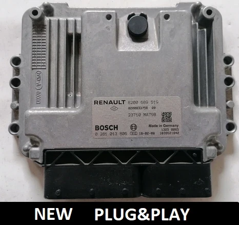 0281013806 8200689519 NOWY sterownik silnika Renault Master 3.0 DCI Plug and Play Tuning