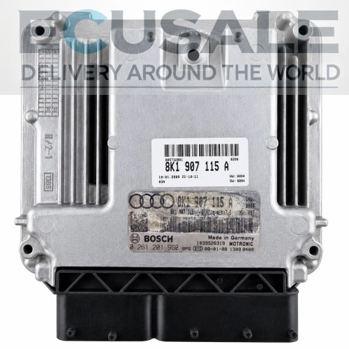 8K1907115A 0261201960 Calculateur moteur Audi A4 B8 1.8 TFSI Bosch MED17.5 ECU