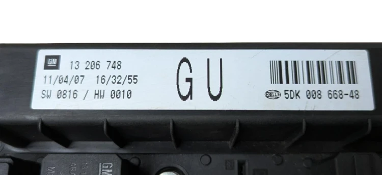 13206748 5DK008668-48 scatola fusibili UEC Opel Astra H / Zafira B