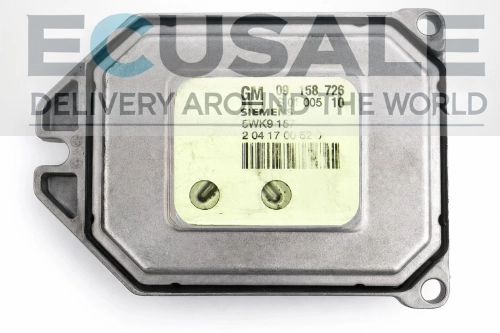 09158726 5WK9157 VIRGIN Calculateur moteur Opel Astra G Zafira A 1.8 16V Z18XE CAR PASS