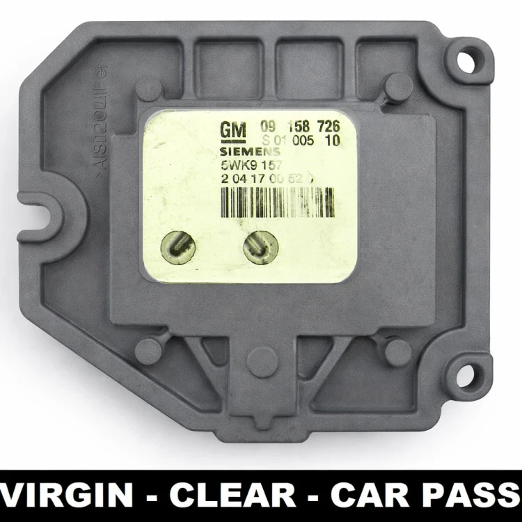 09158726 5WK9157 sterownik silnika Siemens Opel Astra G / Zafira A / Vectra B 1.8 16V Z18XE Virgin – nowszy typ – dodatkowe z