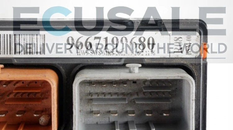 Caja de fusibles BSM R08 9667199680 Citroen C3 Picasso DS3 Peugeot 207 PSA