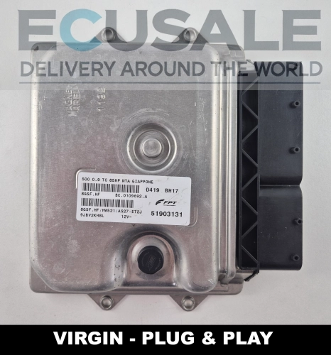 51903131 Calculateur moteur Fiat 500 0.9 TwinAir VIRGIN Plug &amp;amp;amp; Play