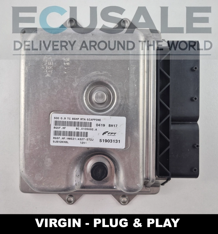 51903131 Centralita de motor Fiat 500 0.9 TwinAir VIRGIN Plug &amp;amp;amp; Play