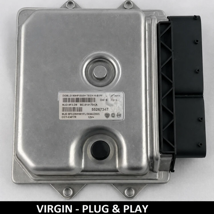 55267347 MJD 8F3.D9 Motorsteuergerät Fiat Doblo 1.3 Multijet
